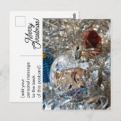 Silver Bulb Reflect Briefkaart (Voorkant / Achterkant)