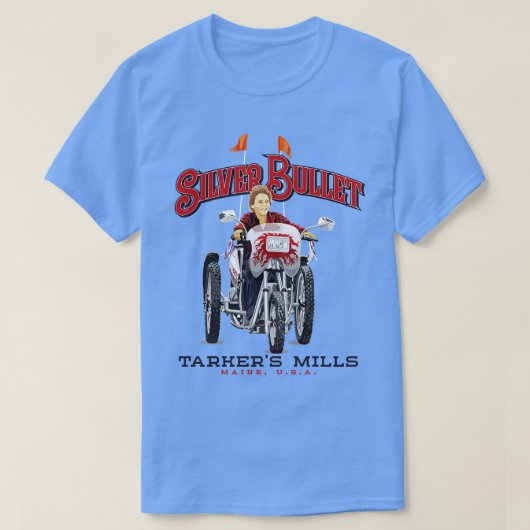 Silver Bullet Tarkers Mills T-shirt (Design voorkant)