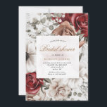 Silver burgundy rustic floral vrijgezellenfeest no<br><div class="desc">c</div>