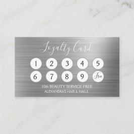 Silver Business Folie Loyalty Punch