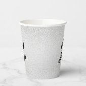 Silver Business logo Papieren Bekers (Links)