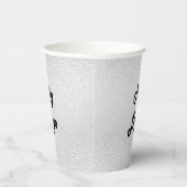 Silver Business logo Papieren Bekers (Rechts)