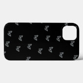 Silver Butterflies Case-Mate iPhone Case (Achterkant (horizontaal))