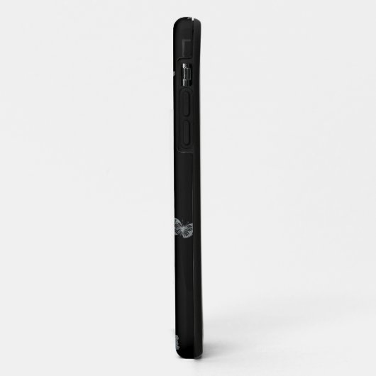 Silver Butterflies Case-Mate iPhone Case (Achterkant/links)