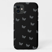 Silver Butterflies Case-Mate iPhone Case (Achterkant)