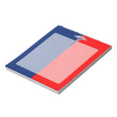 Silver Caduceus Medical Symbol League Notitieblok (Linkerzijde)