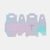 Silver Caduceus Medical Symbool Moeder Pearl Bedankdoosjes (Uitgevouwen)