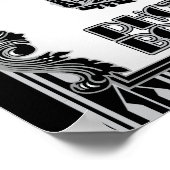 Silver Camera 1920's Foto Booth Poster (Hoek)