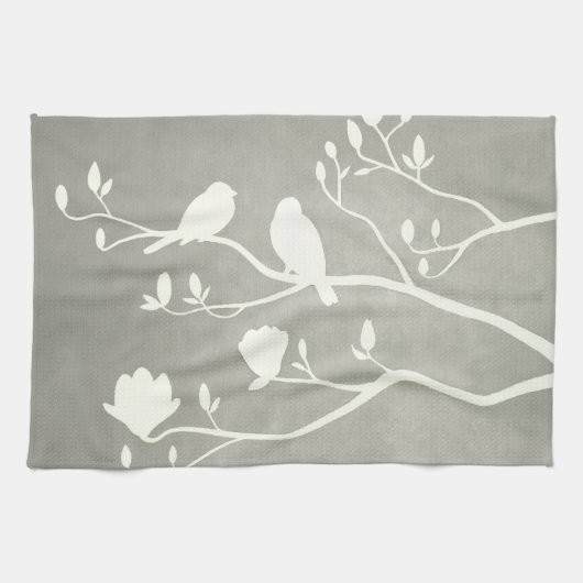 Silver Candelabra - Theedoek (Horizontaal)