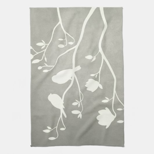 Silver Candelabra - Theedoek (Verticaal)