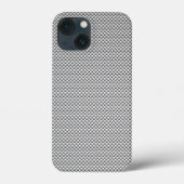 Silver Carbon Style Decors Case-Mate iPhone Case (Achterkant)