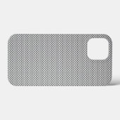 Silver Carbon Style Decors Case-Mate iPhone Case (Achterkant (horizontaal))