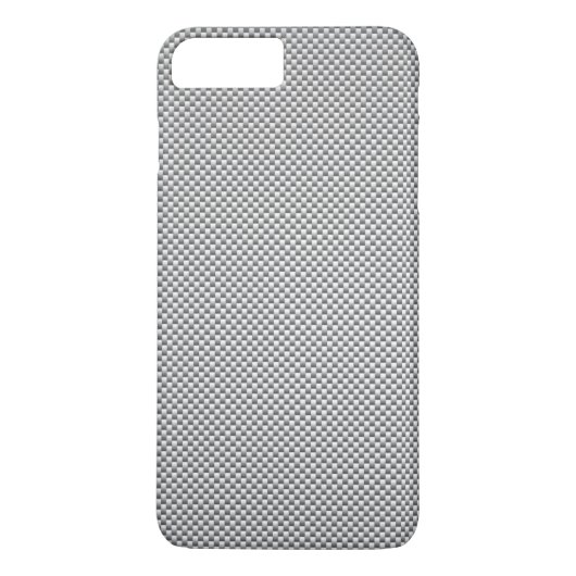 Silver Carbon Style Decors Case-Mate iPhone Case (Achterkant)