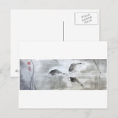 Silver Carp Fish Briefkaart (Voorkant / Achterkant)