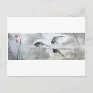 Silver Carp Fish Briefkaart