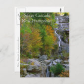 Silver Cascade Briefkaart (Voorkant / Achterkant)