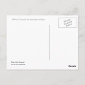 Silver Cascade Briefkaart (Achterkant)