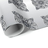 Silver Celtic Knot Cadeaupapier (Rol Hoek)