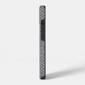Silver Chainmaille iPhone Hoesje (Linkerkant)