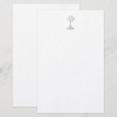 Silver Chalice en Host Briefpapier (Voorkant / Achterkant)
