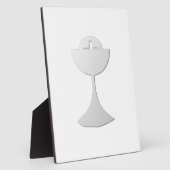 Silver Chalice en Host Fotoplaat (Zijkant)
