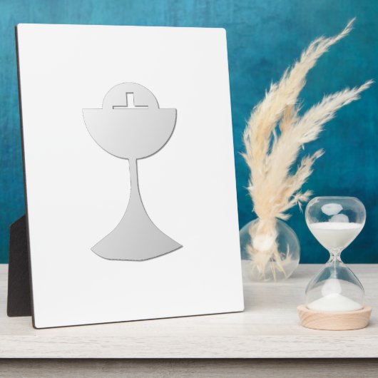 Silver Chalice en Host Fotoplaat (Zijkant)