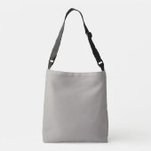Silver Chalico Solid Plain Color Crossbody Tas (Achterkant)