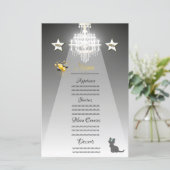 Silver-chandelier (Staand voorkant)