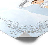 Silver Charro 3 anos Presentation Welkomstteken Poster (Hoek)