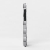 Silver Checkers Hoesje-Mate iPhone Case (Achterkant/links)