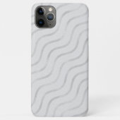 Silver Chevron op grijs Case-Mate iPhone Case (Achterkant)