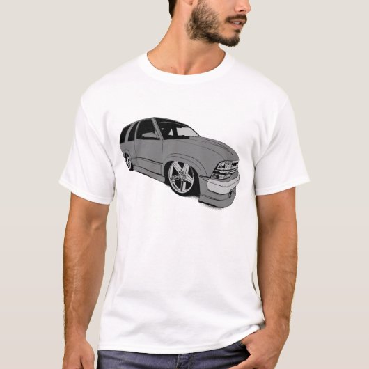 Silver Chevy Xtreme Blazer T-shirt (Voorkant)