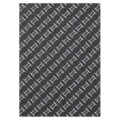 Silver Chrome als Gemini Zodiac Sign Tafelkleed (Voorkant)