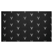 Silver Chrome Deer op de stijlpagina van de koolst Stof (Fat Quarter)