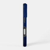 Silver Chrome Geometric Tiger Blue Python iPhone  16 Hoesje (Rechterkant)