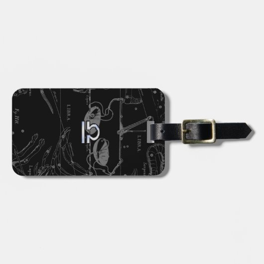 Silver Chrome zoals de dierentuin van de galg op H Bagagelabel (Voorkant horizontaal)