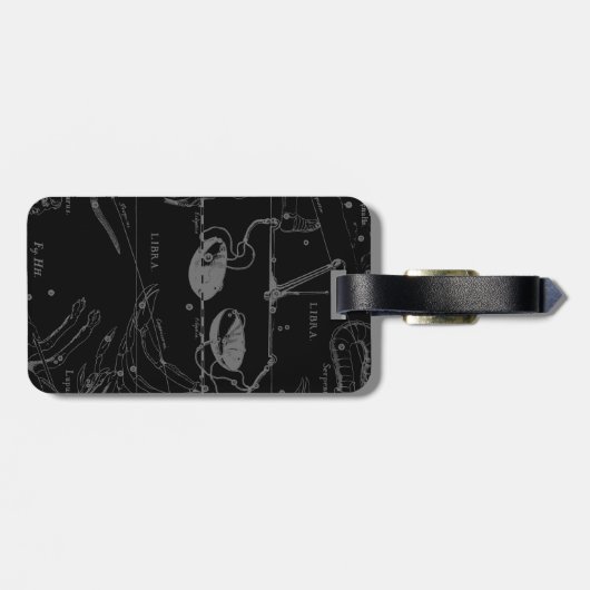 Silver Chrome zoals de dierentuin van de galg op H Bagagelabel (Achterkant horizontaal)