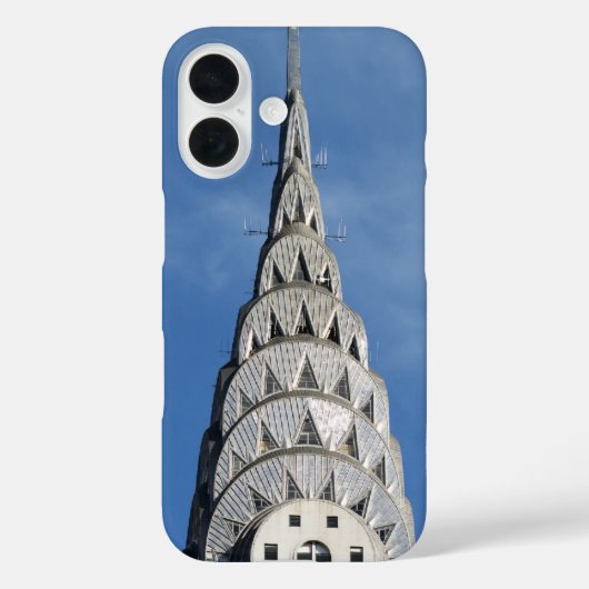 Silver Chrysler Building Case-Mate iPhone Case (Achterkant)