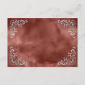  Silver Cinnamon Rust Waterverf Details Informatiekaartje (Achterkant)