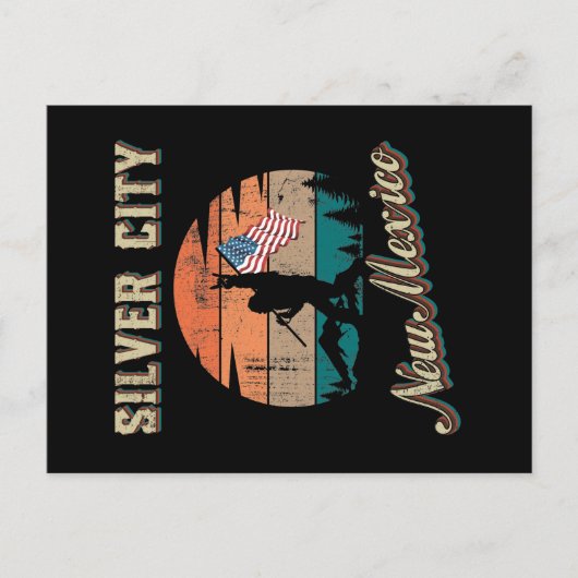 Silver City New Mexico Briefkaart (Voorkant)
