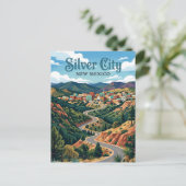 Silver City USA Briefkaart (Staand voorkant)