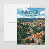 Silver City USA Briefkaart (Voorkant / Achterkant)