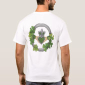 Silver Claddagh T-shirt (Achterkant)