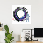 Silver Clarity, Enso Poster (Thuiskantoor)