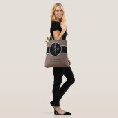 Silver Classy Noble Rod van Asclepius Medical Tote Bag (Op model)