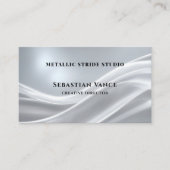 Silver Cloth Classic Visitekaartje (Voorkant)