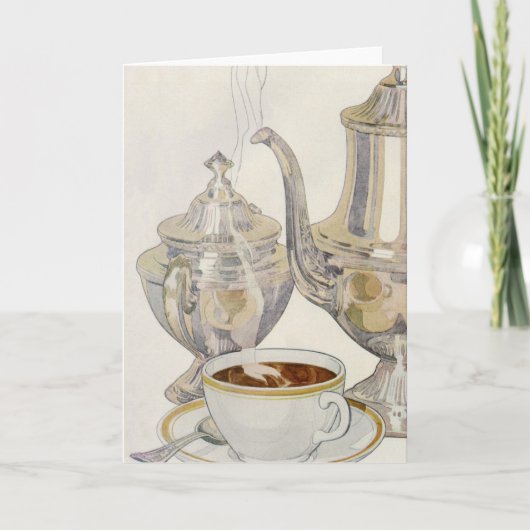 Silver Coffee-service Kaart (Voorkant)