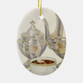 Silver Coffee-service Keramisch Ornament (Achterkant)