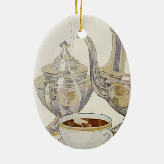  Silver Coffee-service Keramisch Ornament (Achterkant)