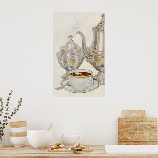  Silver Coffee-service Poster (Keuken)